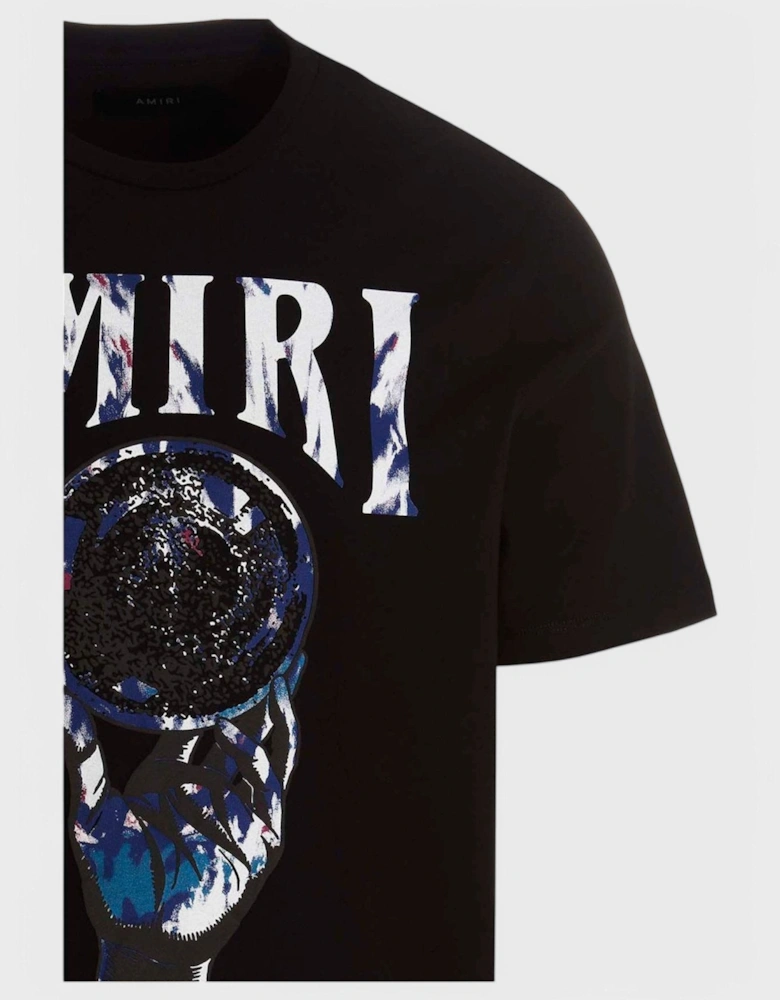 Crystal Ball Short Sleeve Tee Black/Multi