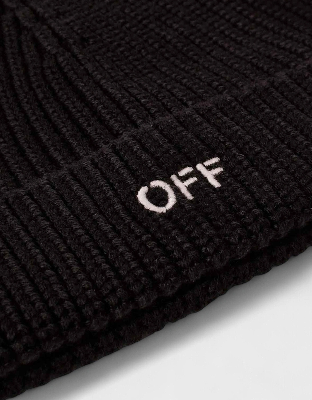 Wool Stamp Classic Beanie Black