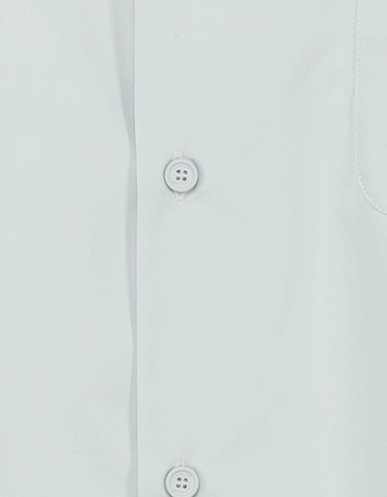 Heavy Cotton Bowling Shirt Arctic Ice Blue