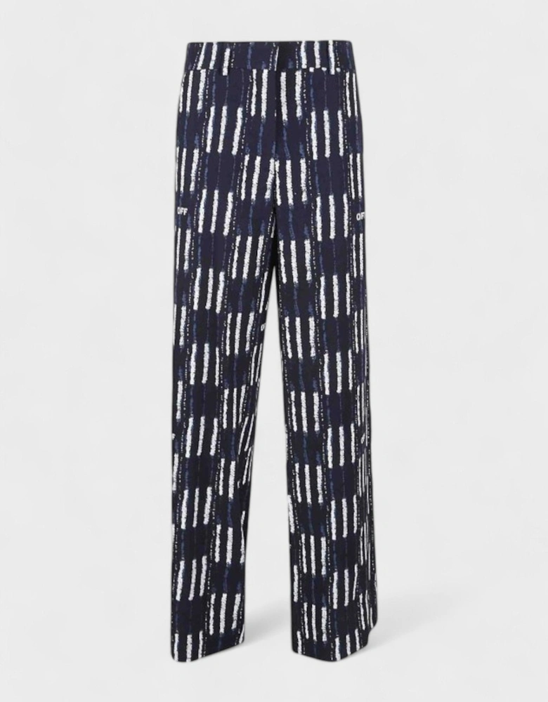 Shibori Formal Pants Blue