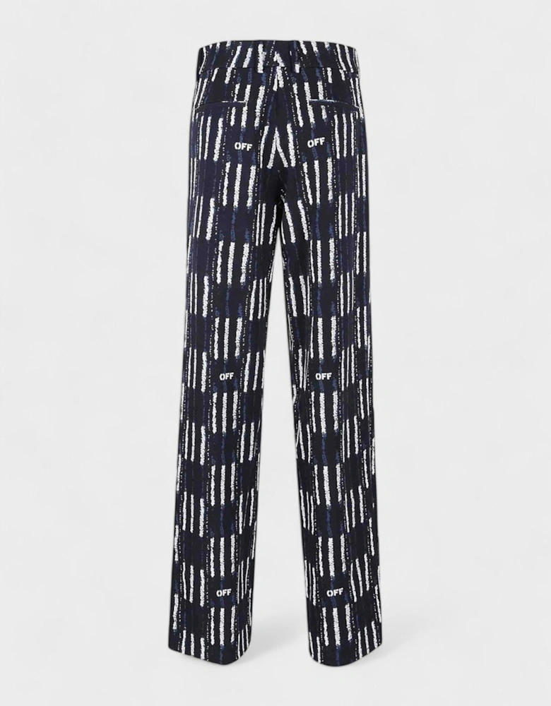 Shibori Formal Pants Blue