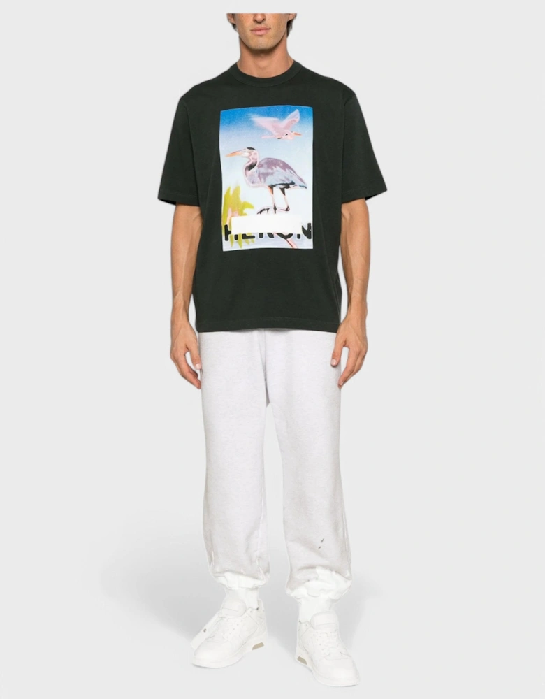 Censored Heron Tee Black
