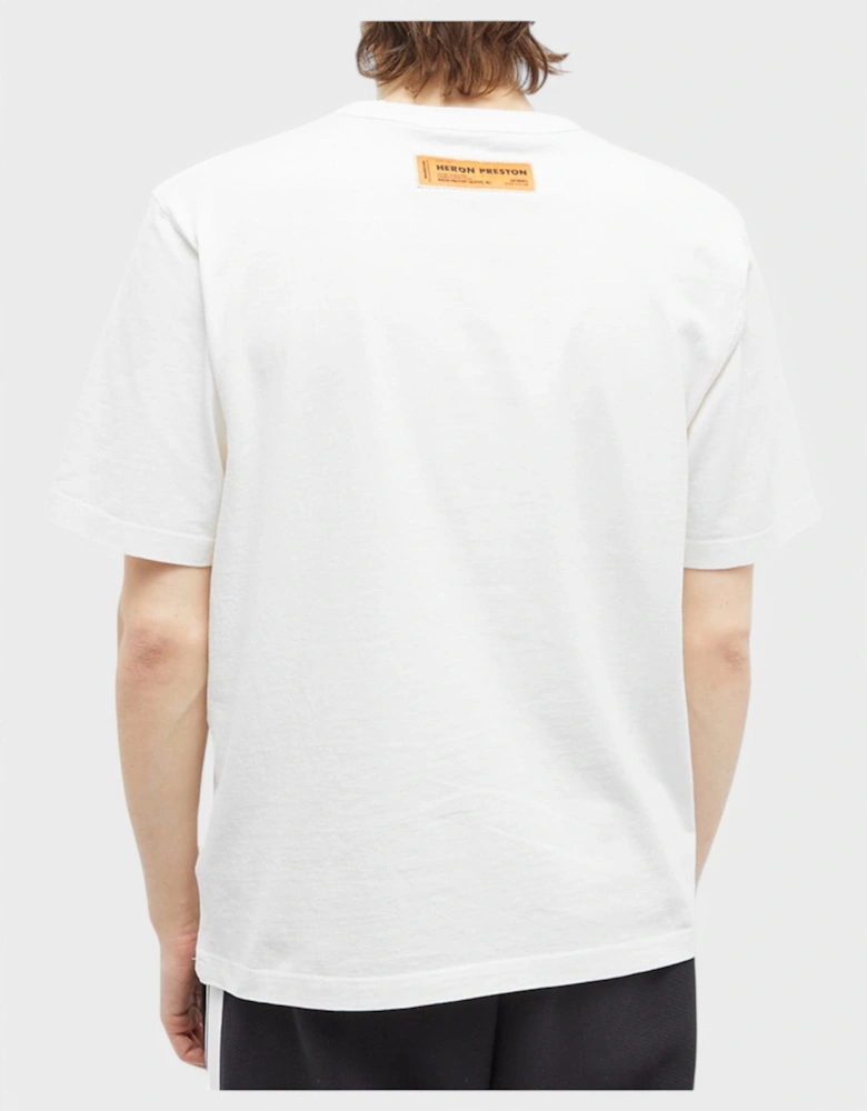 Censored Heron Tee White