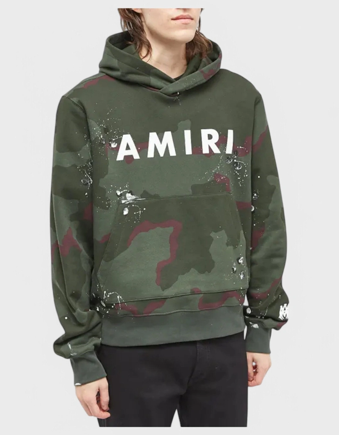Army Logo Hoodie Camo