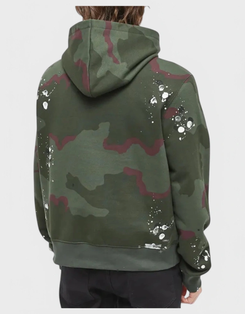 Army Logo Hoodie Camo