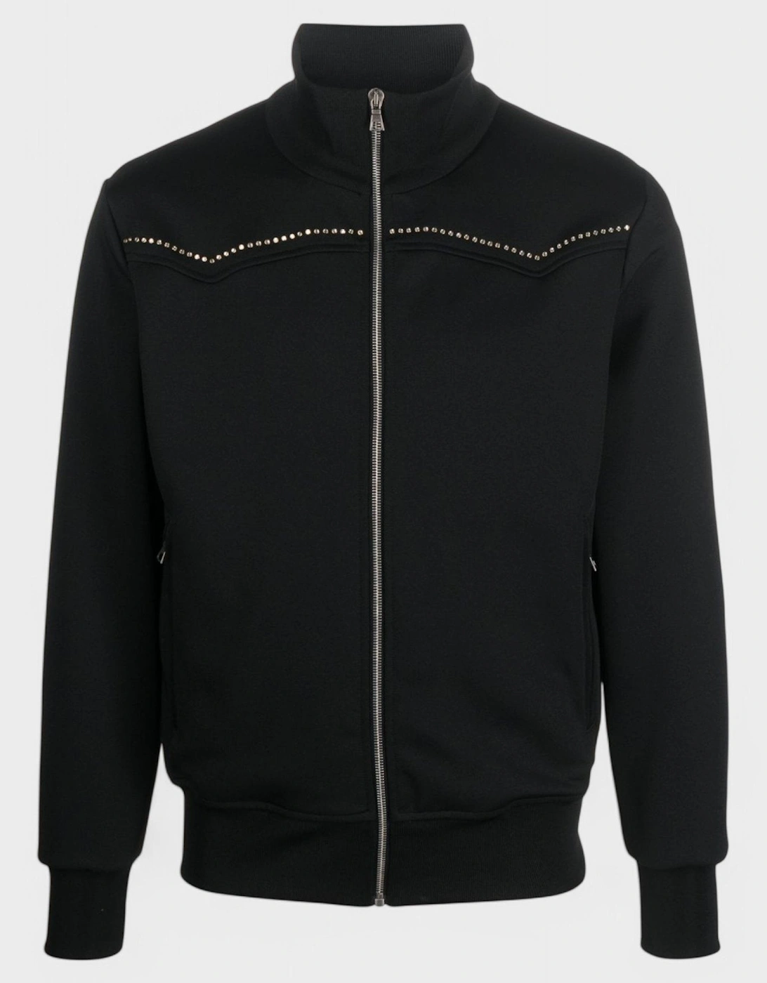 Monogram Stud Track Jacket 'Black/Silver', 5 of 4
