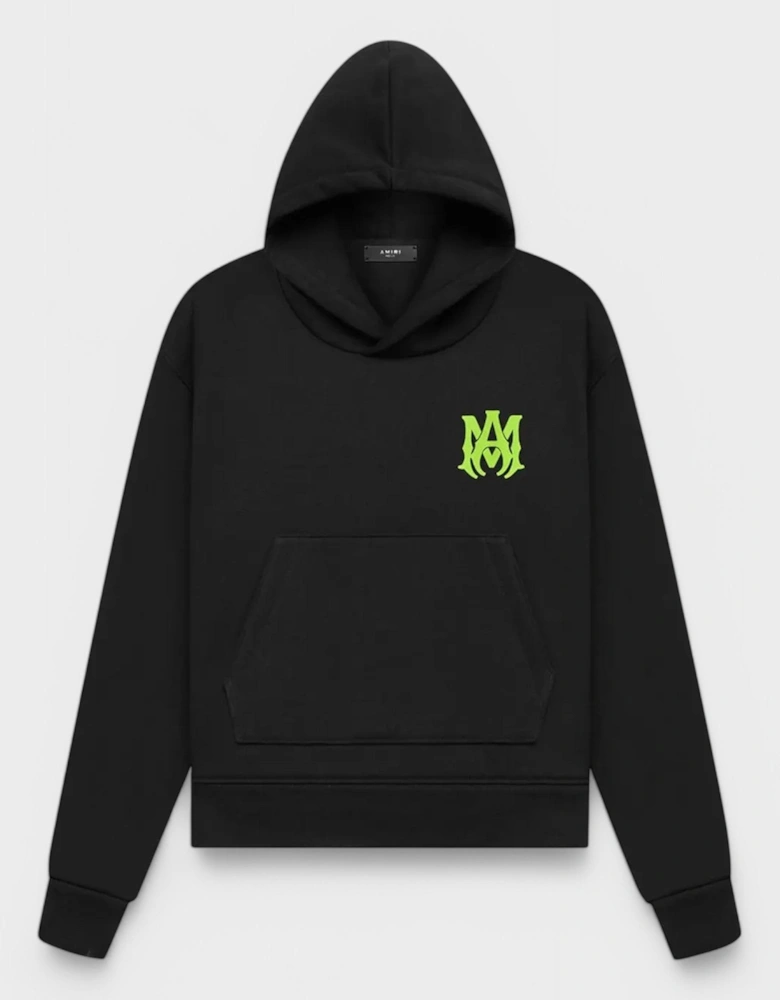 MA Logo Hoodie Black/Lime