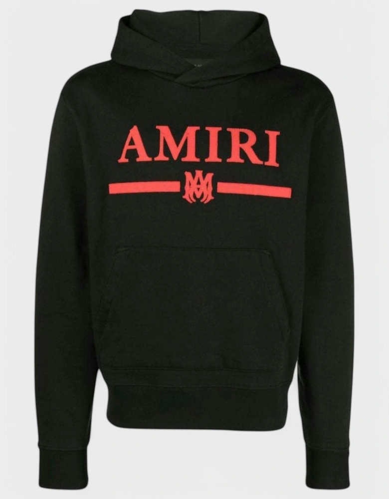 Bar Logo Hoodie Black/Red