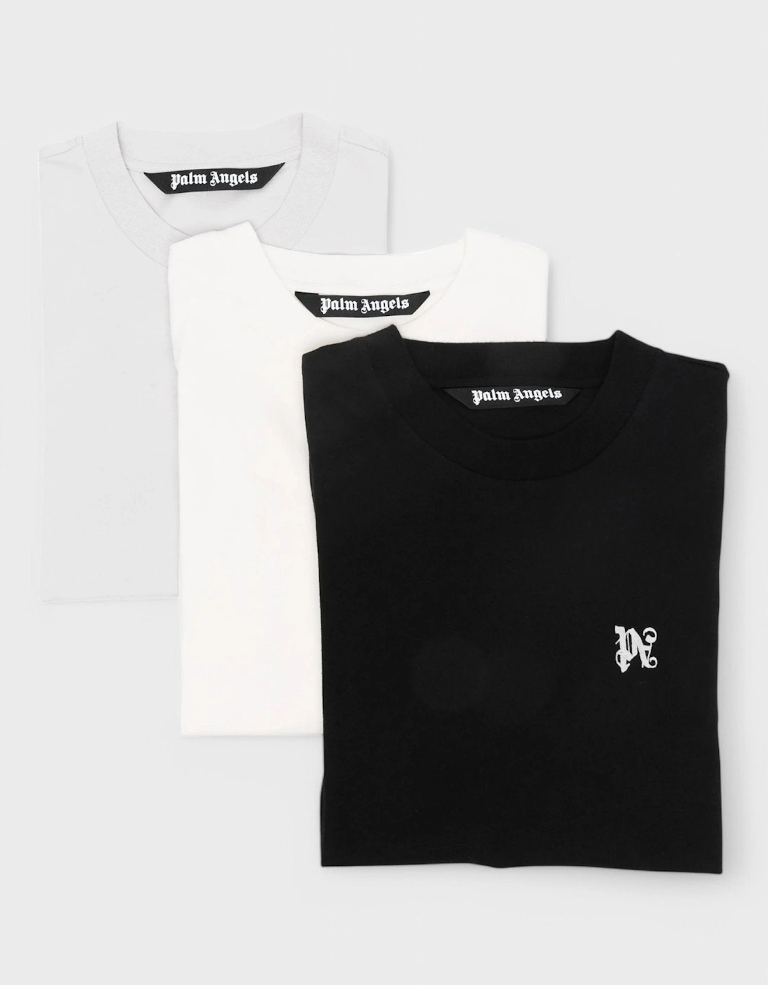 Monogram T-Shirt (3 Pack) 'Multicolor', 5 of 4
