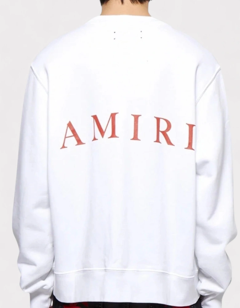MA Logo Crew White/Red