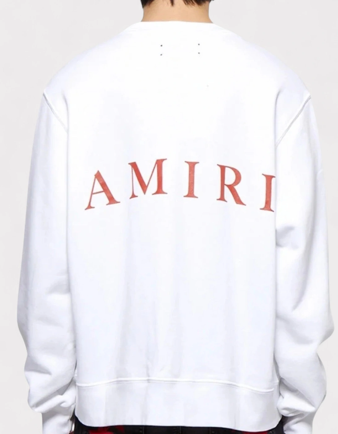 MA Logo Crew White/Red