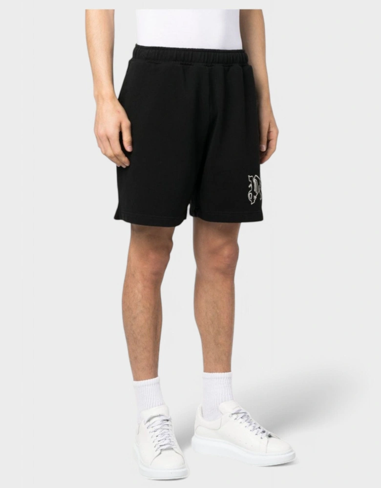Monogram Sweatshorts 'Black/Off White'