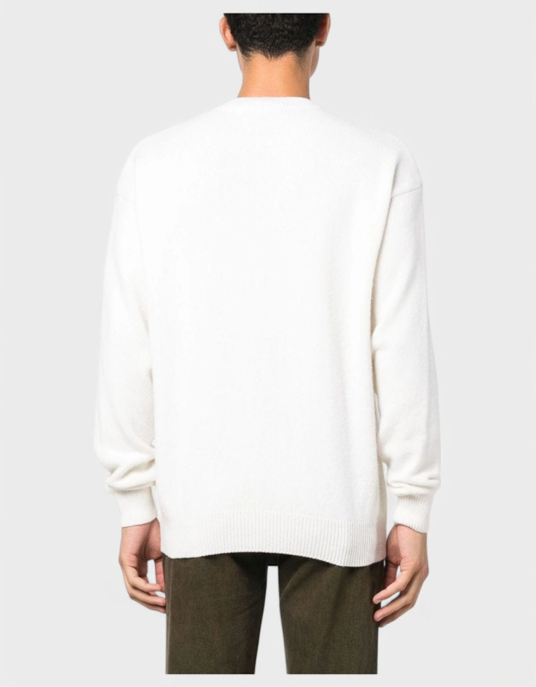 Rainbow Stars Knitwear White