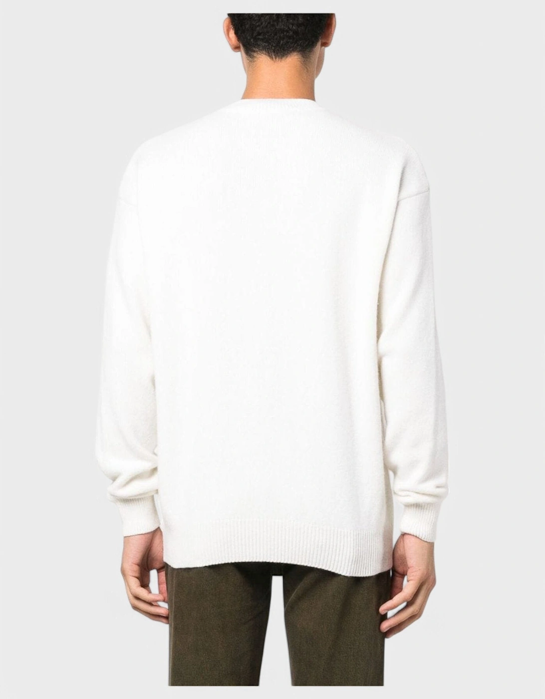 Rainbow Stars Knitwear White