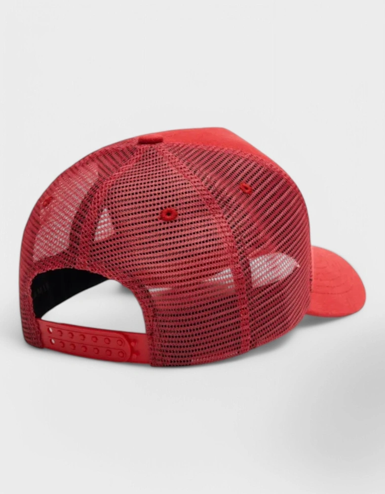 Varsity Trucker Hat Red