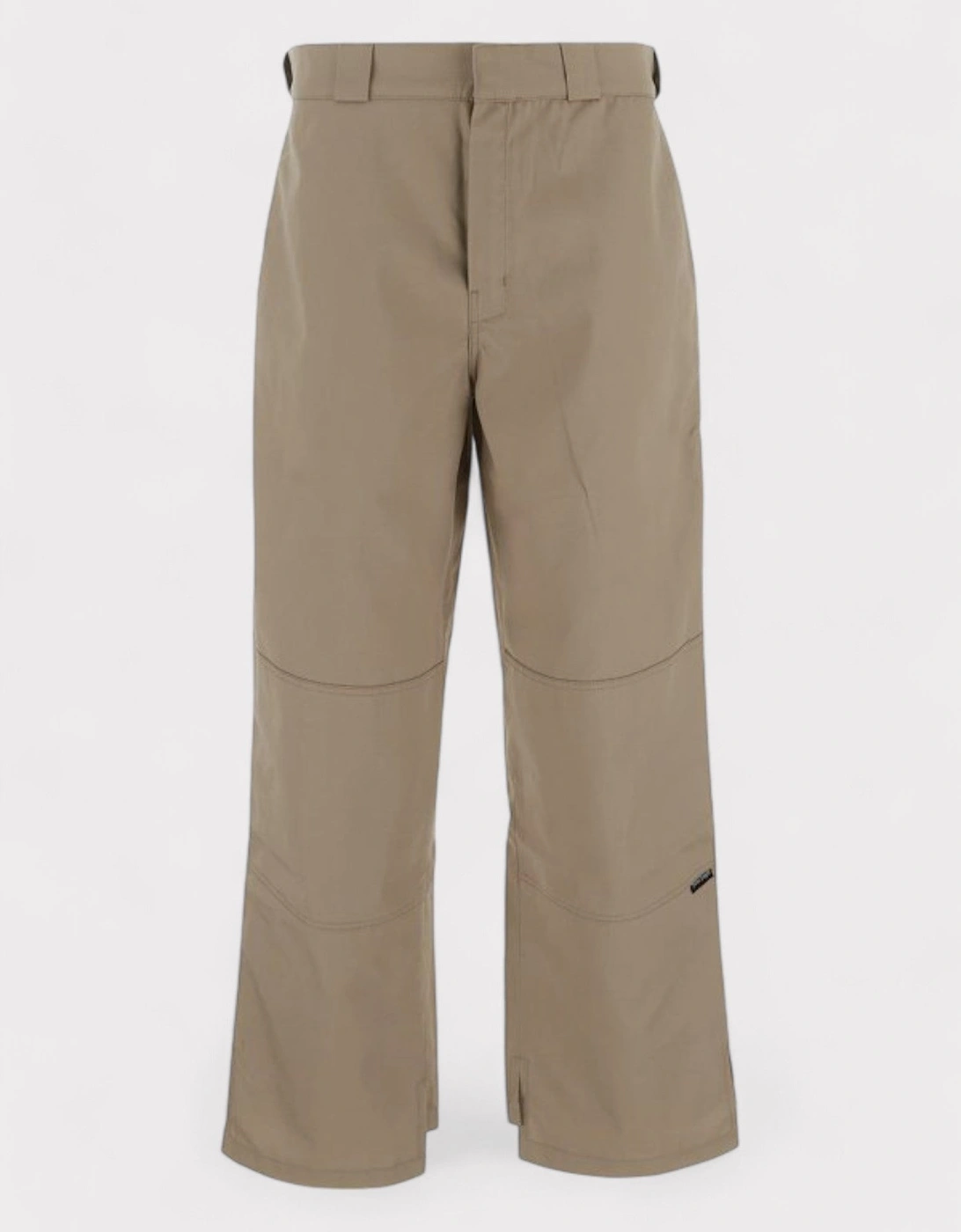 Palm Angels Men's Tan Reversed Waistband Chino Pant Beige  31/30 S