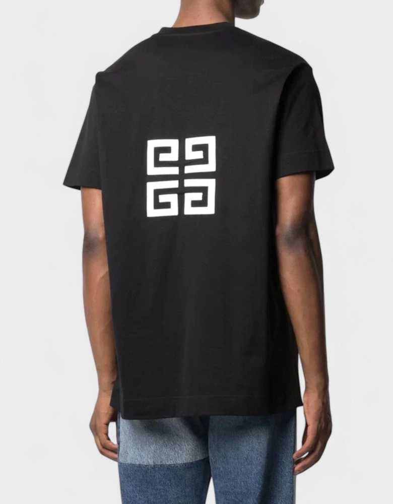 Oversized T-Shirt Embroidery Black