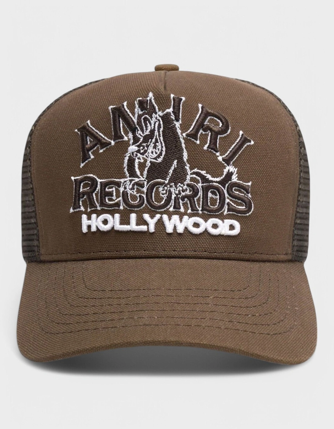 Wolf Logo Trucker Hat Acorn, 2 of 1