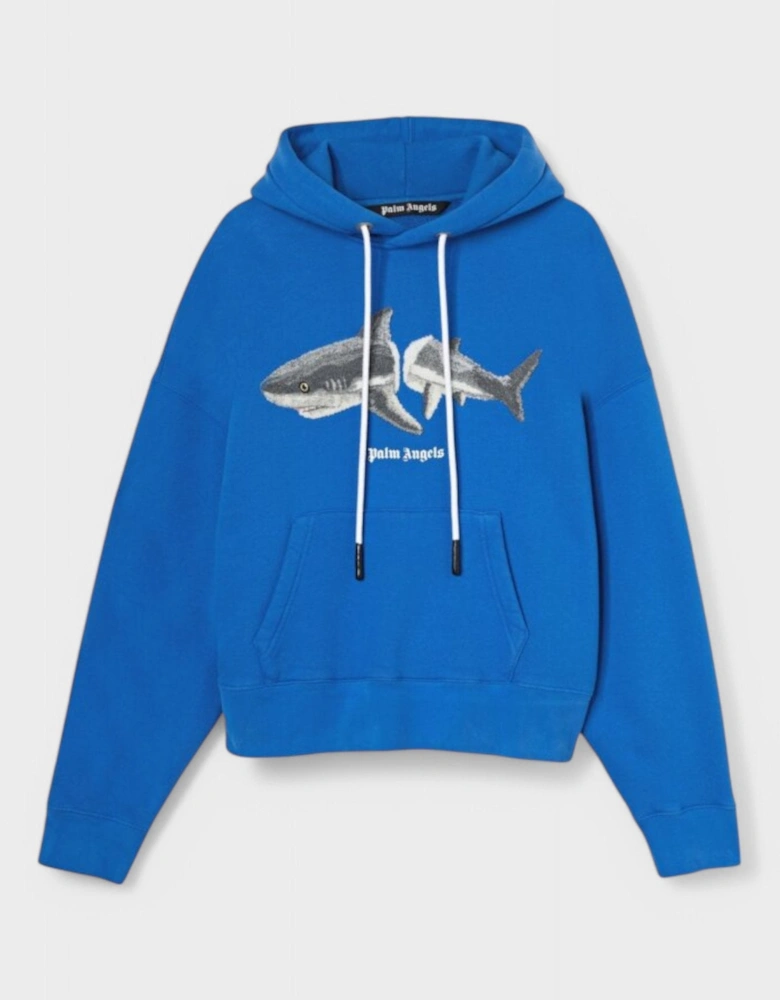 Shark Hoodie Blue/Grey