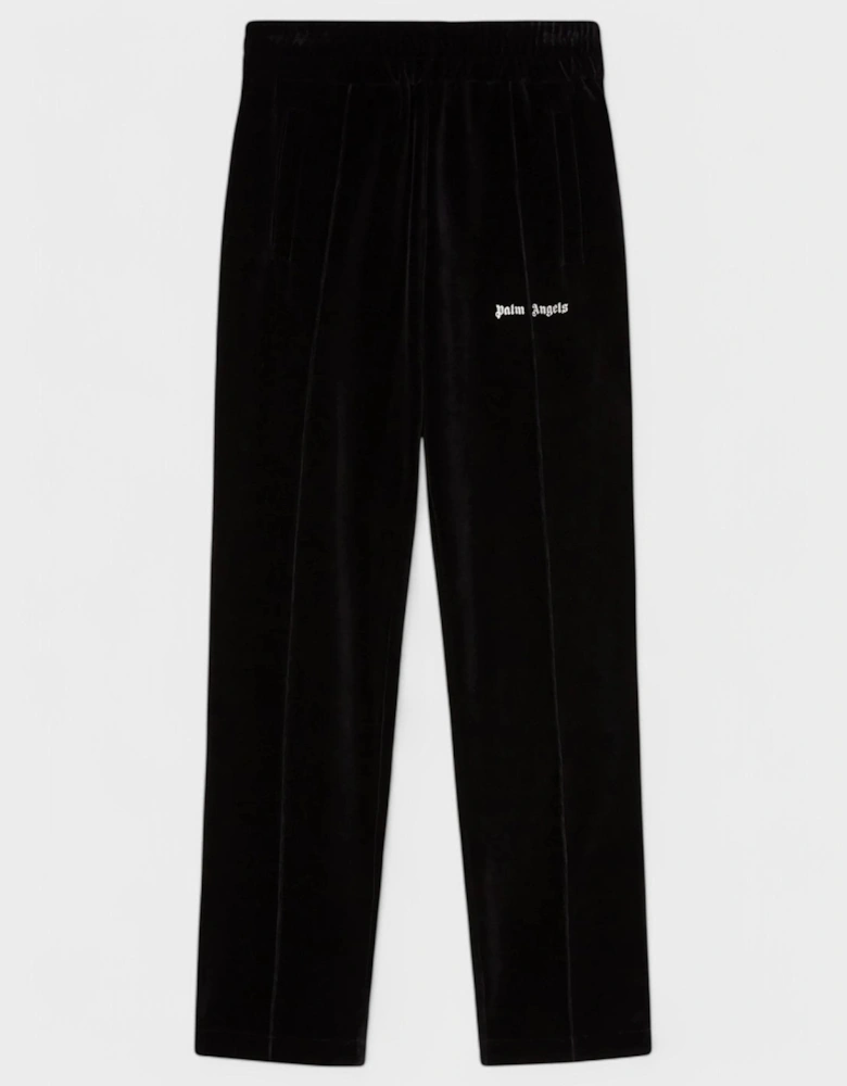 Velvet Track Pants 'Black/White'