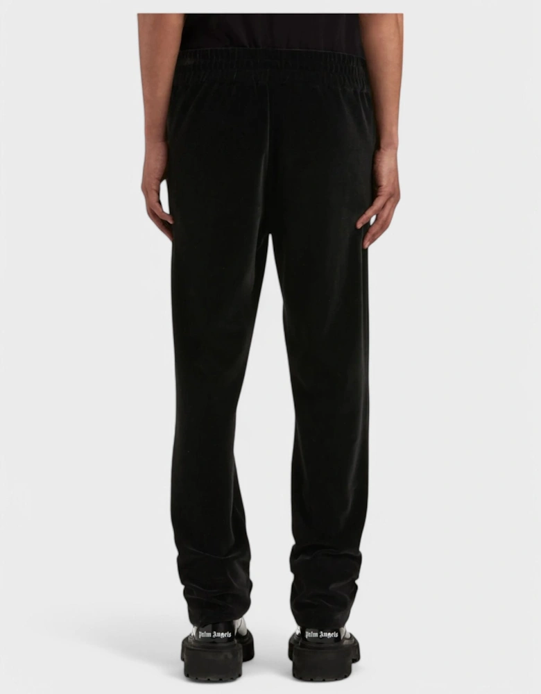 Velvet Track Pants 'Black/White'