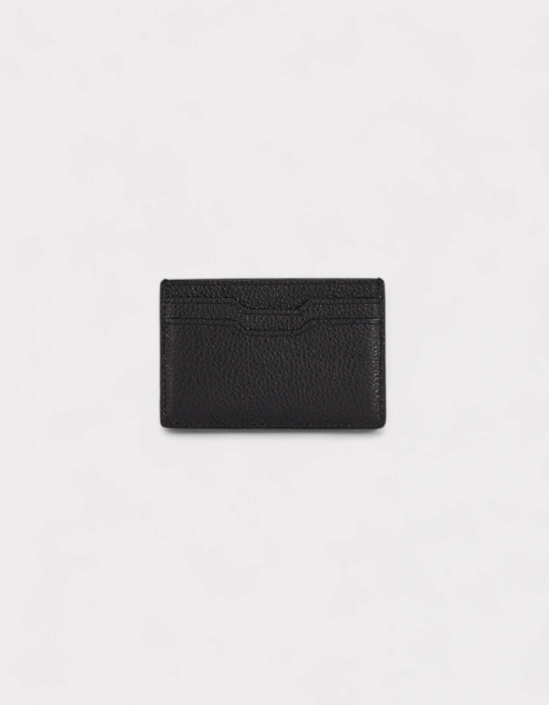 Large Logo Card Holder Black