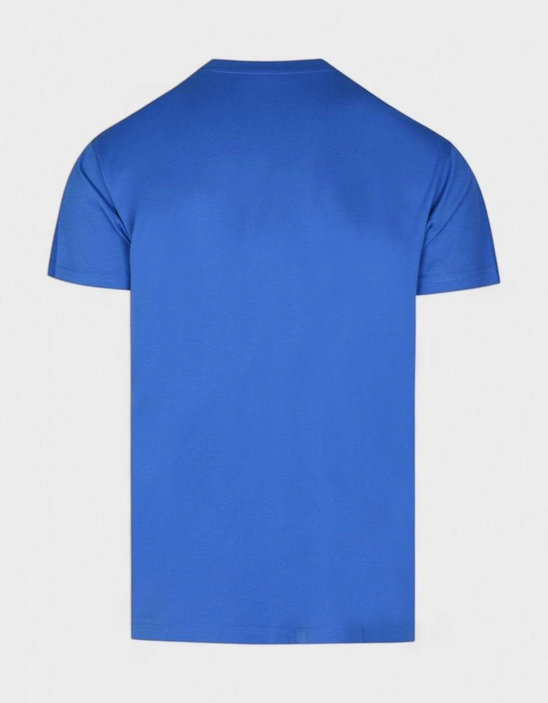 Oversized T-Shirt Address Ocean Blue