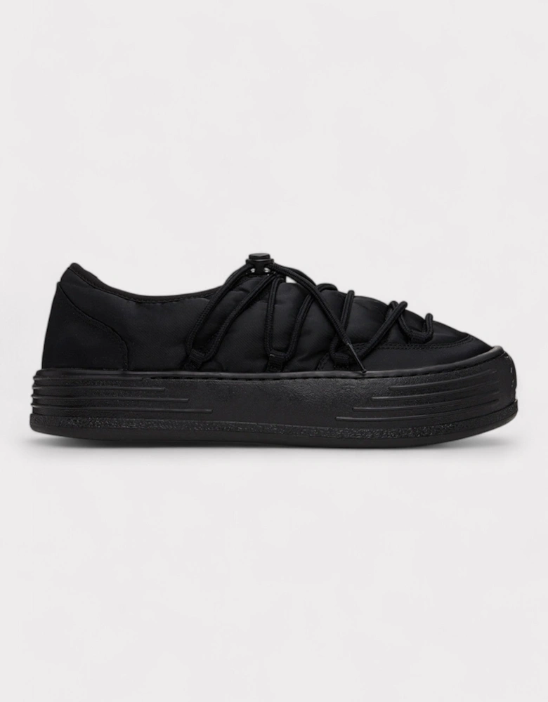 Snow Puffed Sneakers Black