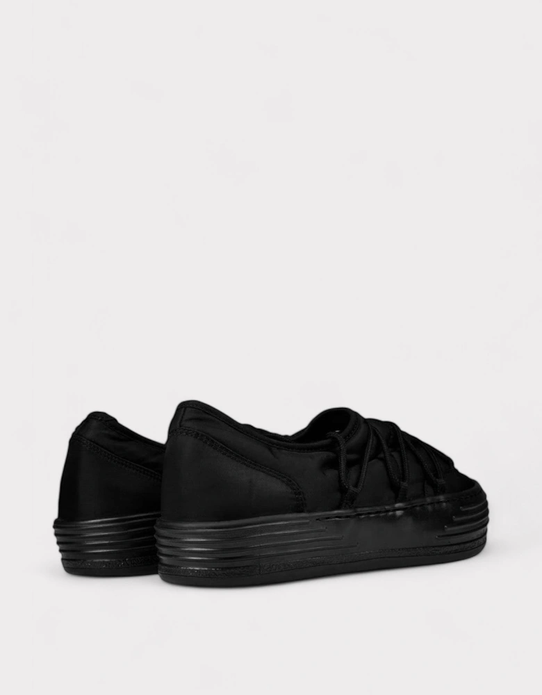 Snow Puffed Sneakers Black