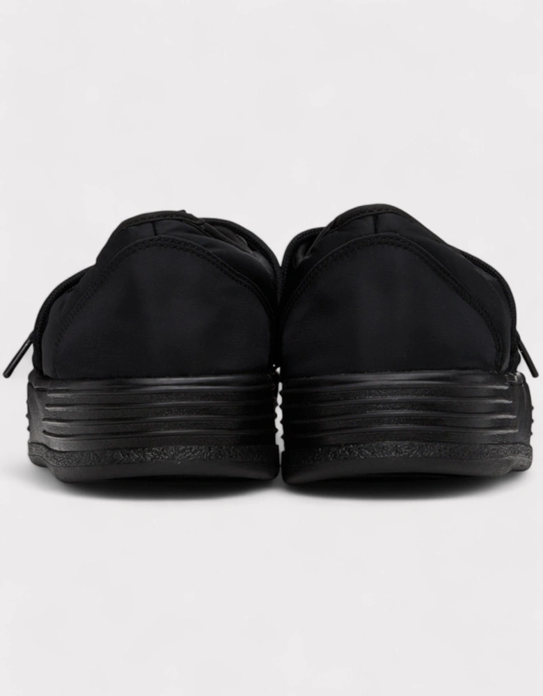 Snow Puffed Sneakers Black