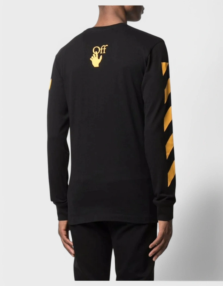 Carav Painting L/S Tee Black