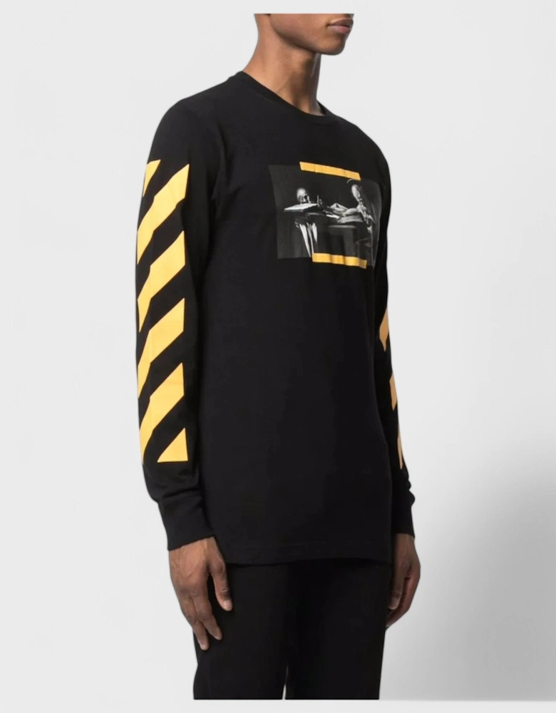 Carav Painting L/S Tee Black