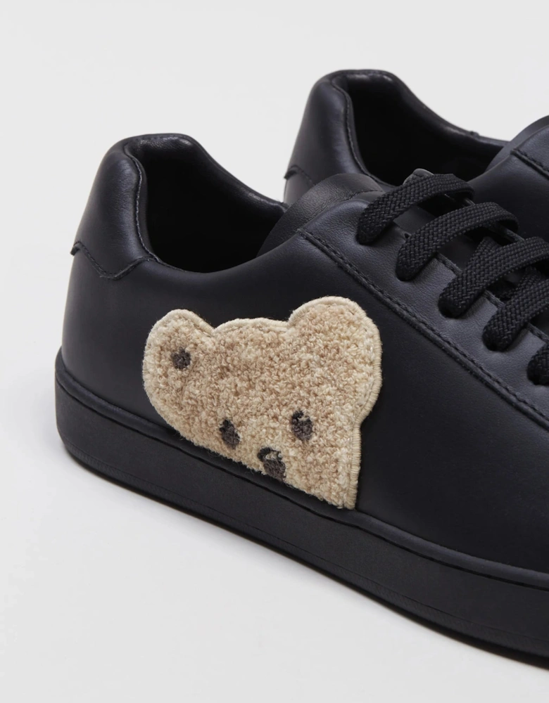 Teddy Bear Sneakers Black