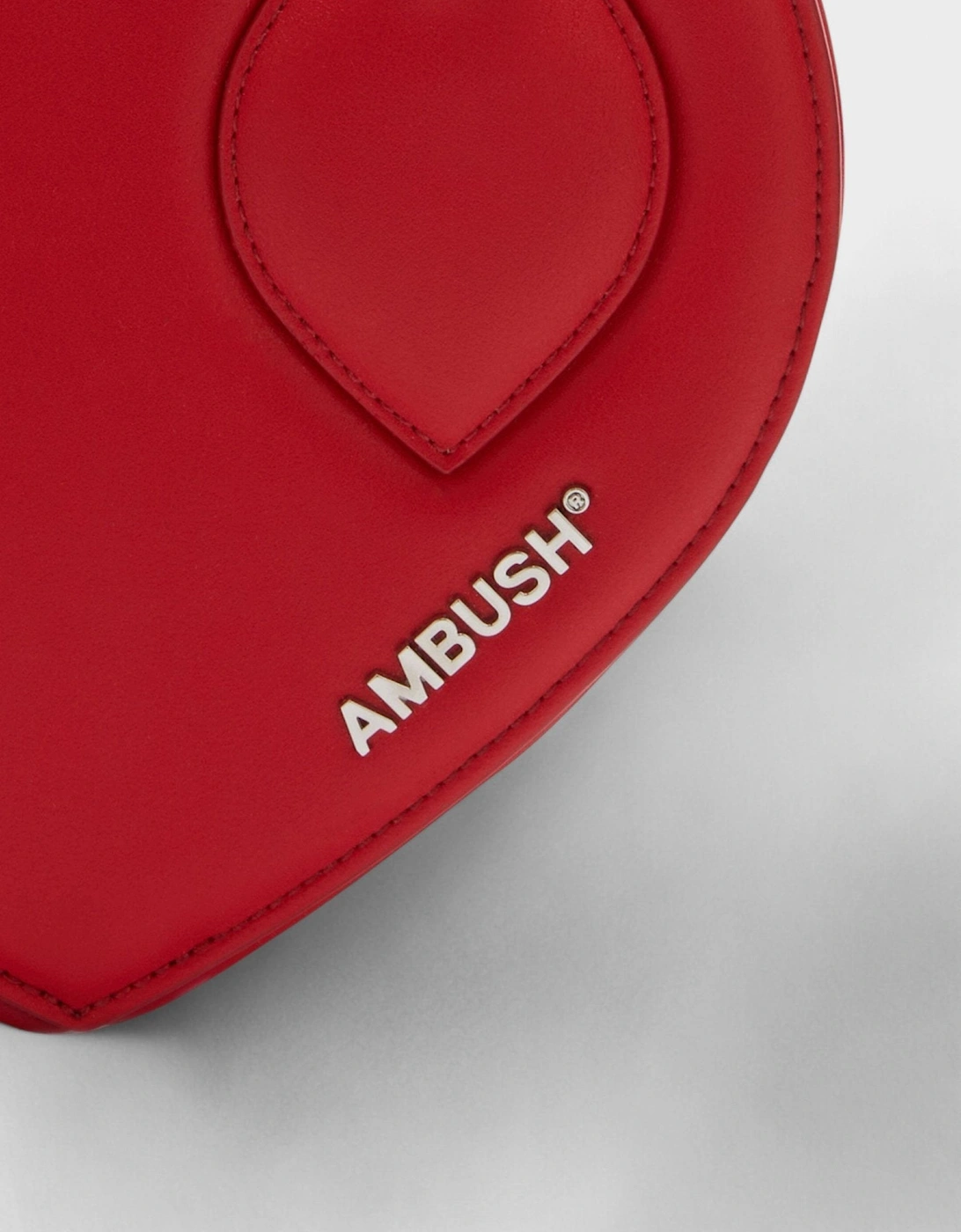 Heart Top Handle bag Red