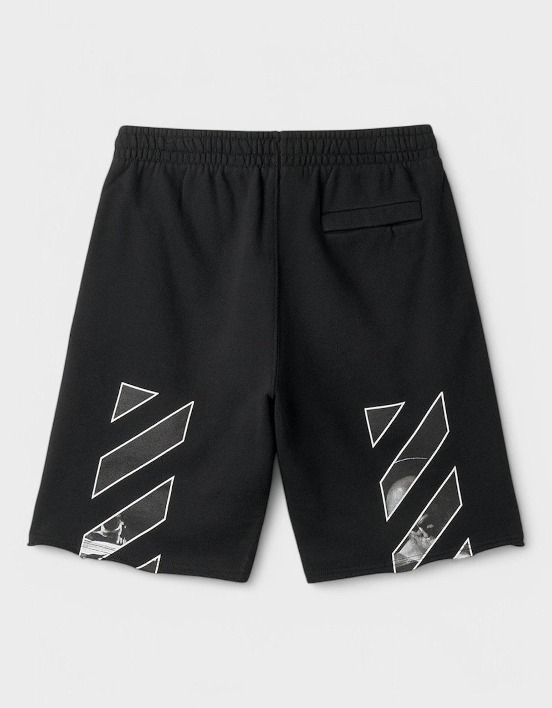 Caravaggio Diag Sweatshorts Black/White, 3 of 2