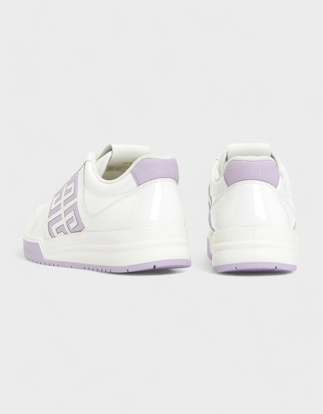 G4 Low-Top Sneakers White/Lilac