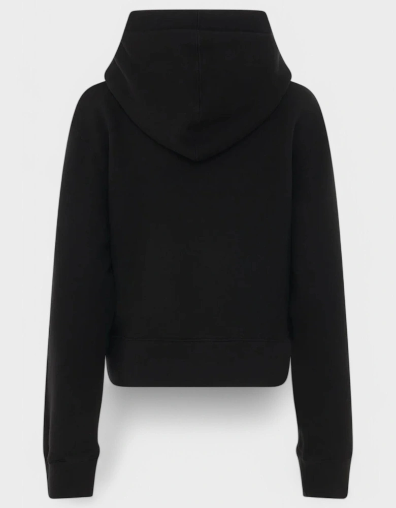 Women'S Teddy Bear Logo Hoodie Black/Brown