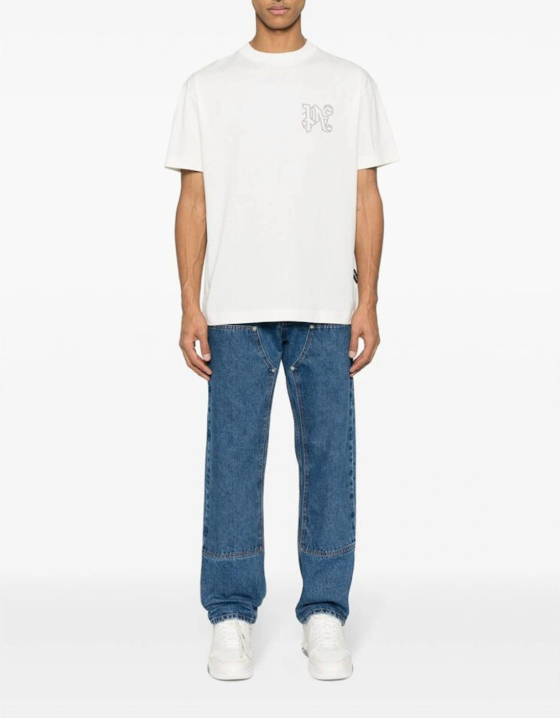 Monogram Workwear Denim Jeans Blue