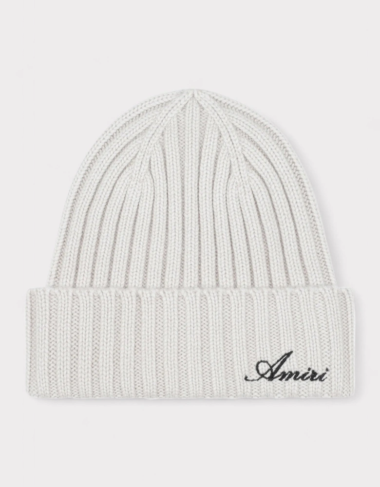 Script Beanie Swansdown