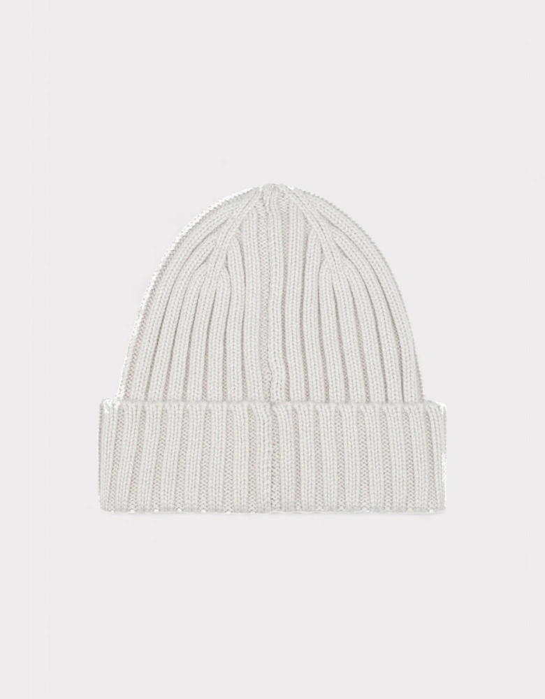 Script Beanie Swansdown