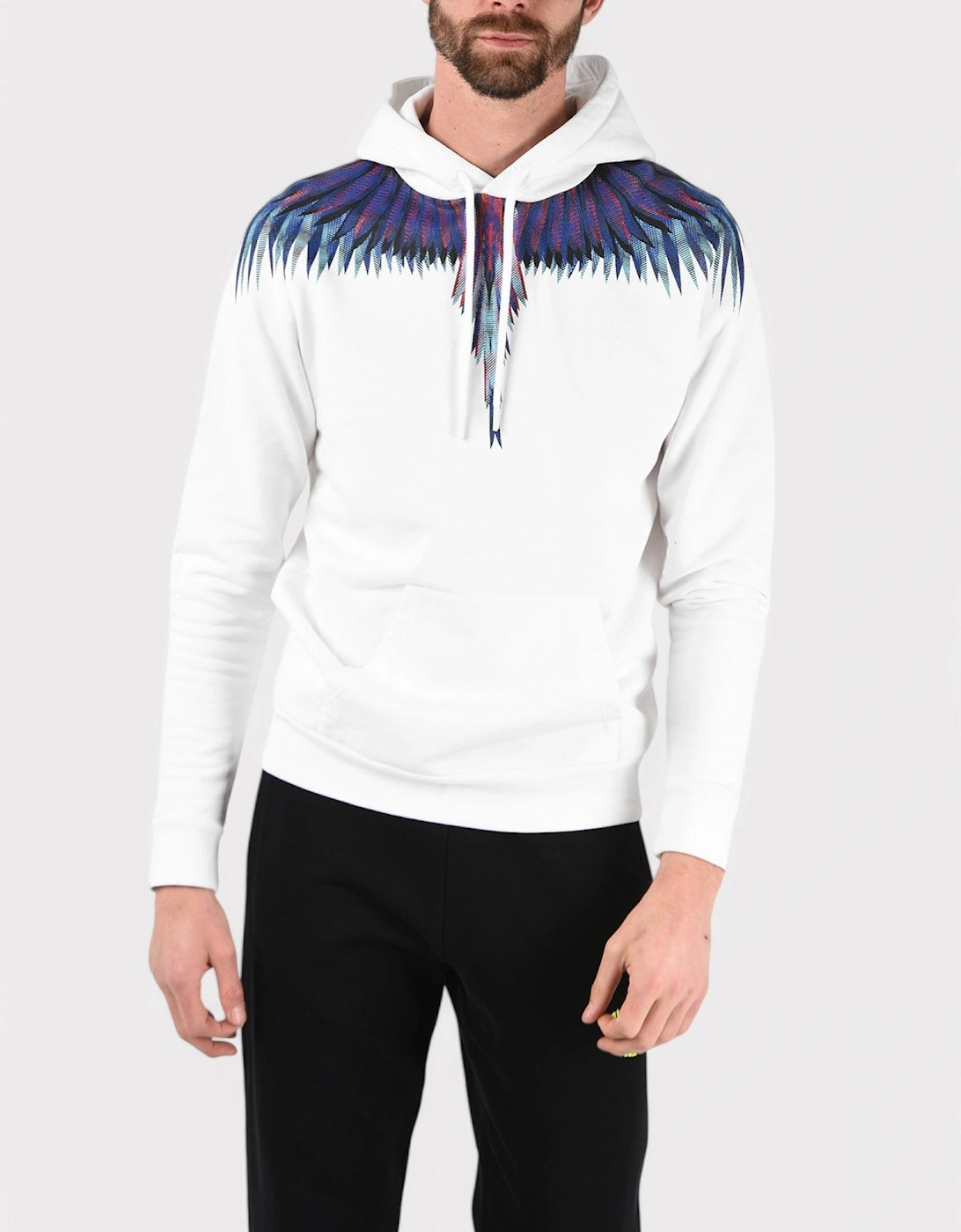 Sharp Wings Regular Hoodie White, 5 of 4