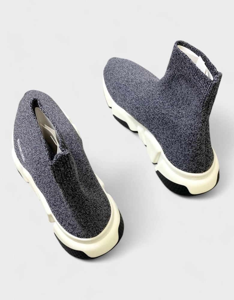 Speed Knit Sneakers Black Grey