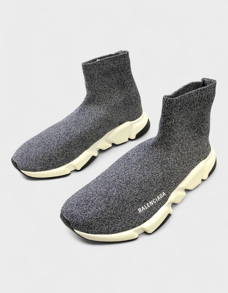 Speed Knit Sneakers Black Grey