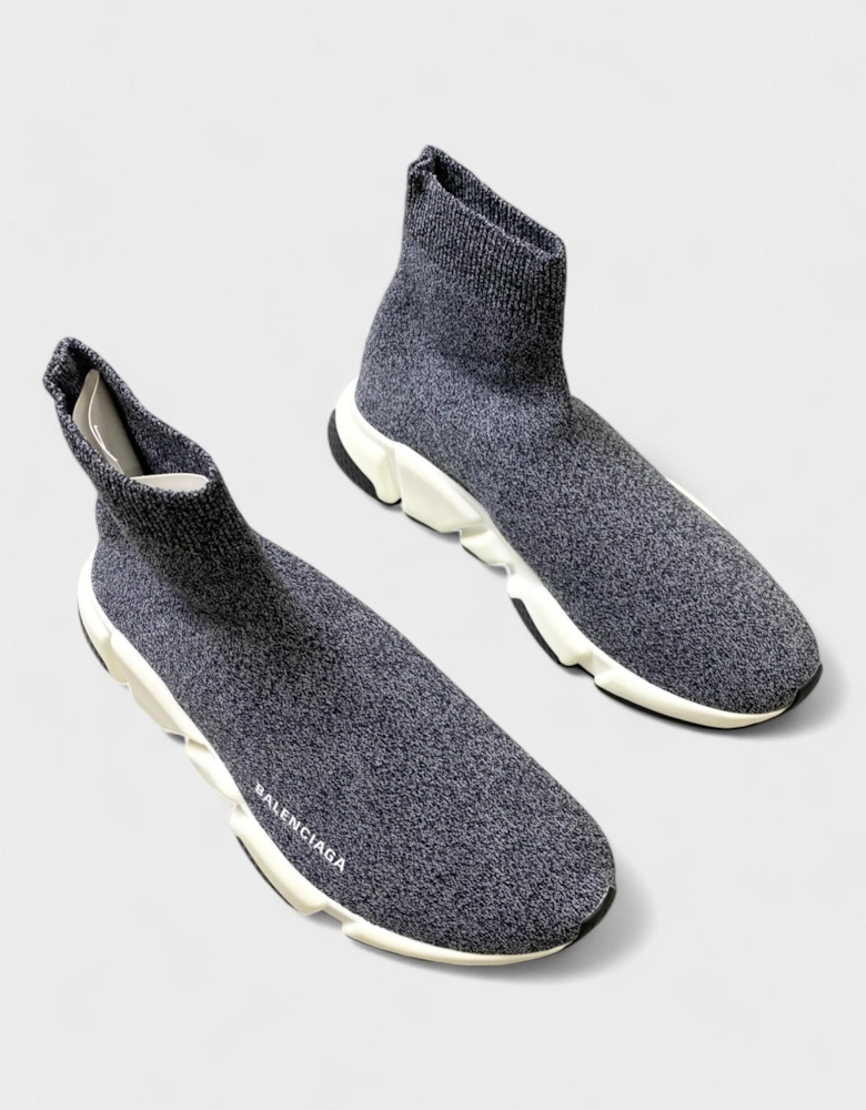 Speed Knit Sneakers Black Grey