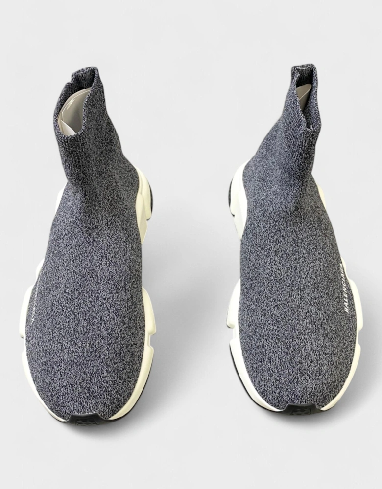 Speed Knit Sneakers Black Grey