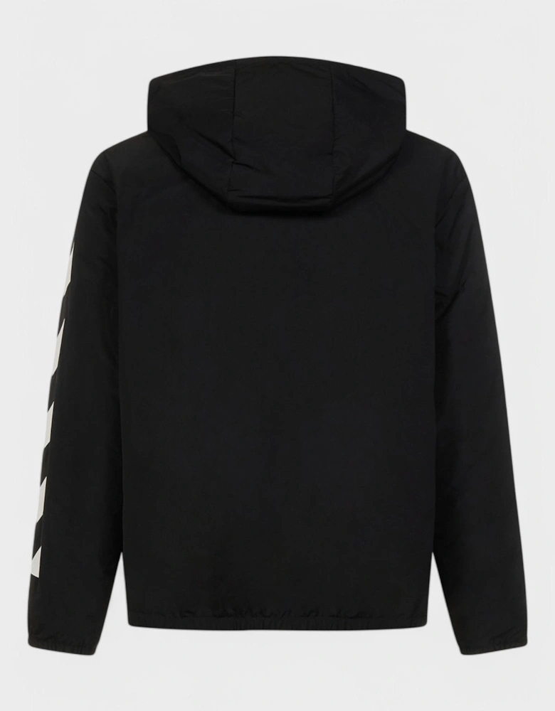 Diag Light Padded Puffer Black/White