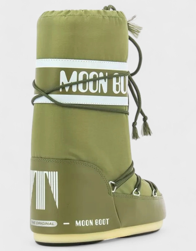 Moon Boot Icon Nylon Khaki Green