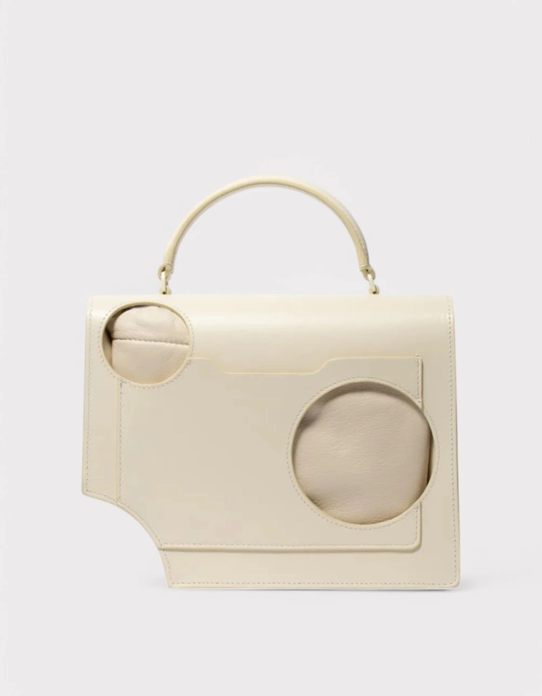 Off White Jitney 2.8 Meteor Holes Bag Beige