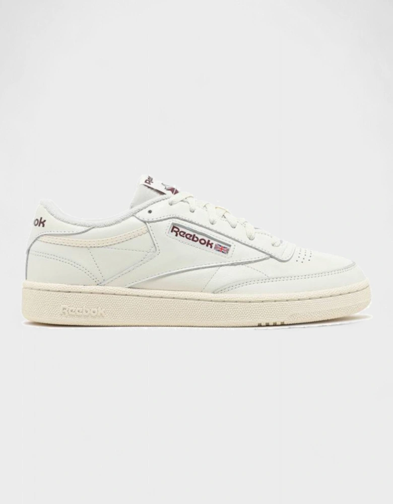 Club C 85 Classic White Collegiate Burgundy