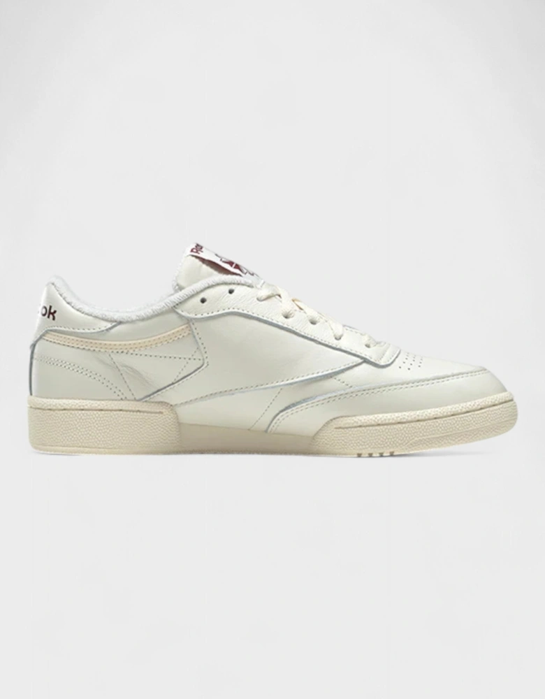 Club C 85 Classic White Collegiate Burgundy